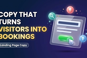 write landing page copy sales copy sales page about us page faqs copy