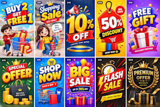design professional promotional banners and ads for your business