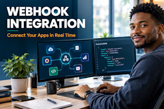 build secure webhook integrations, event driven workflows, zapier automation