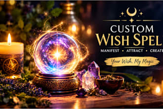 cast an extremely powerful custom wish spell tailored to your specific needs