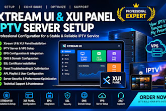 fast and stable xtream ui, xui panel, drm panel