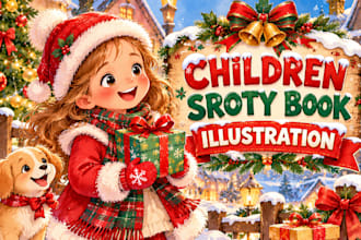 children story children story book illustration children story book illustration