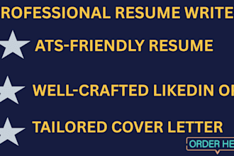 write an ats friendly professional resume and CV
