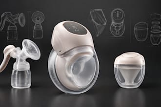 design breast pumps, nursing products, milk collectors and baby care products