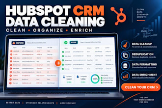 clean organize enrich and manage your hubspot CRM data