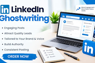 ghostwrite linkedin content that builds authority and attracts leads