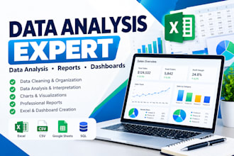 do professional data analysis, reporting and visualization