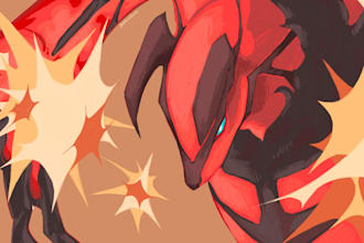 do some pokemons illustrations