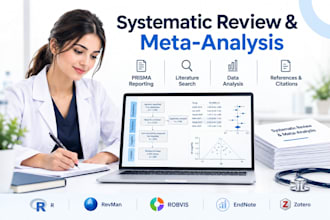 conduct systematic review and meta analysis
