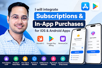 develop app subscriptions and in app purchases for your app