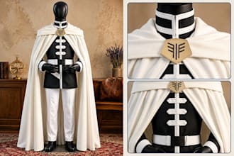create custom cosplay costumes for anime games halloween and events