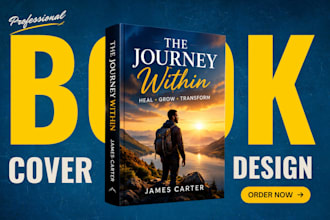 ebook cover design, paperback, hardcover design, book mock up design