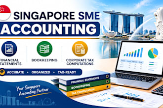 prepare singapore sme financial statements bookkeeping corporate tax computation