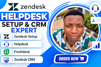 zendesk crm setup, zoho crm, helpdesk, flodesk, freshdesk customer support