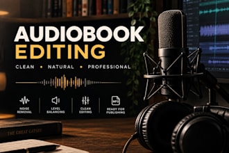 edit, clean, and master your audiobook to acx standards