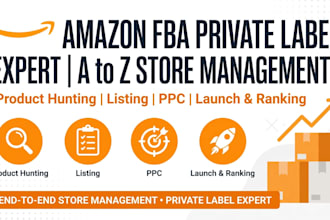 be  you amazon fba private label expert and store manager