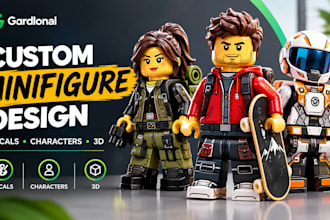 design custom lego moc house car minifigure accessories and 3d printable parts