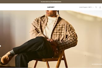 design streetwear website fashion website clothing brand website