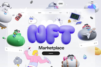 develop a custom nft marketplace, minting dapp and web3 platform