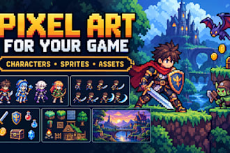 create pixel art for your game