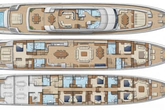design yacht interior layout, cabin plans and marine cad drawings