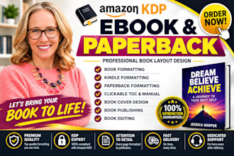 do book formatting amazon kdp ebook formatting paperback formatting and editing