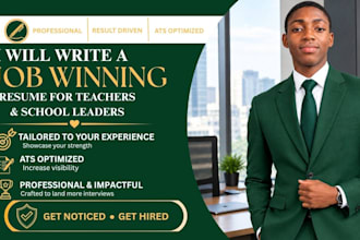 write a job winning resume for teachers and school leaders