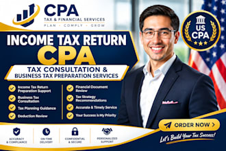 return CPA tax consultation,business tax preparation services,income tax,