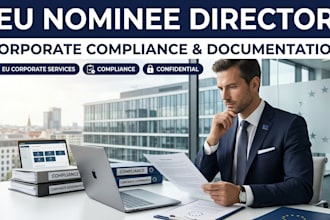 provide eu nominee director and corporate compliance services