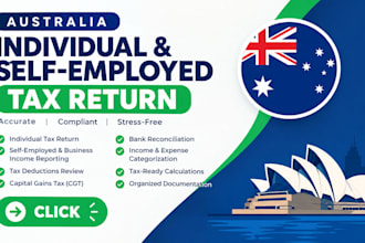 do australia individual tax self employed tax return cgt deduct reconciliation