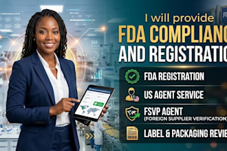 anchore fda compliance, fda registration, US agent service, fsvp agent and label