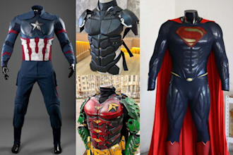 design wearable 3d cosplay creation, cosplay armor, cosplay model, prop, mask
