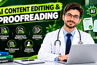 edit, humanize ai content, fact check, and proofread