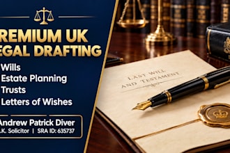 draft your complete UK estate planning and asset protection documents