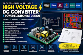 design high voltage dc converters and power electronic circuits