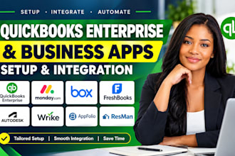 setup quickbooks enterprise monday box freshbooks autocad wrike appfolio resman