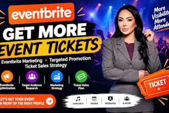 promote your eventbrite event with targeted marketing and ticket sales
