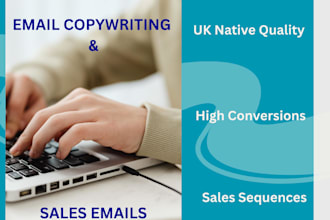 write high converting email copywriting and sales emails