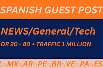 do publish your artical spanish websites on chile,maxico more