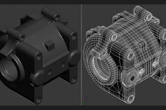 do 3d scan to cad for mechanical cad mechanical parts part reverse part modeling
