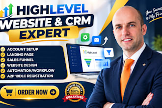 setup gohighlevel a2p 10dlc ghl sms workflow crm setup automation lead follow up