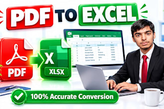 convert PDF to excel and word image to excel and in page to word