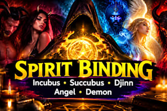 bind any spirit to you, incubus, succubus, djinn, angel or demon