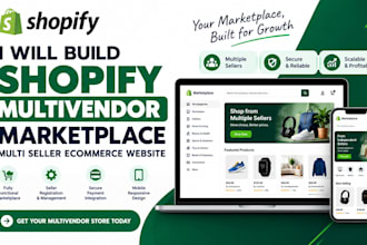build shopify multivendor marketplace ecommerce multi vendor b2b website design