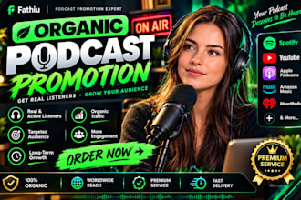 do organic podcast promotion and grow your audience on spotify