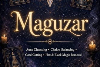 perform full spiritual cleansing, cord cutting, hex and black magic removal