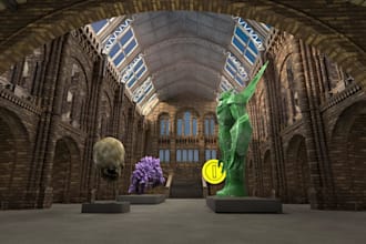 design virtual exhibitions, galleries, 3d showrooms and digital museums