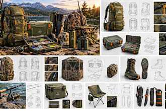 design custom fishing, hunting and outdoor utility gear
