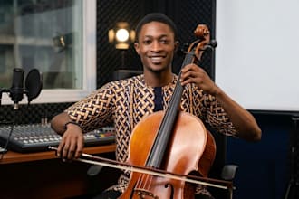 record a professional cello track for your song