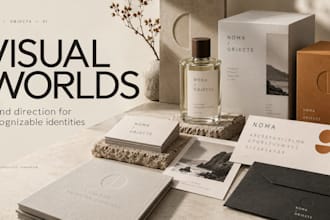 craft complete art direction and brand visual identity